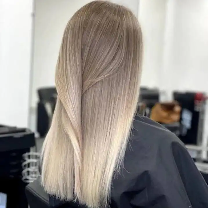 خدمات مو راضیه الهامیان کوپ - رنگ لایت - شینیون - صافی و احیا