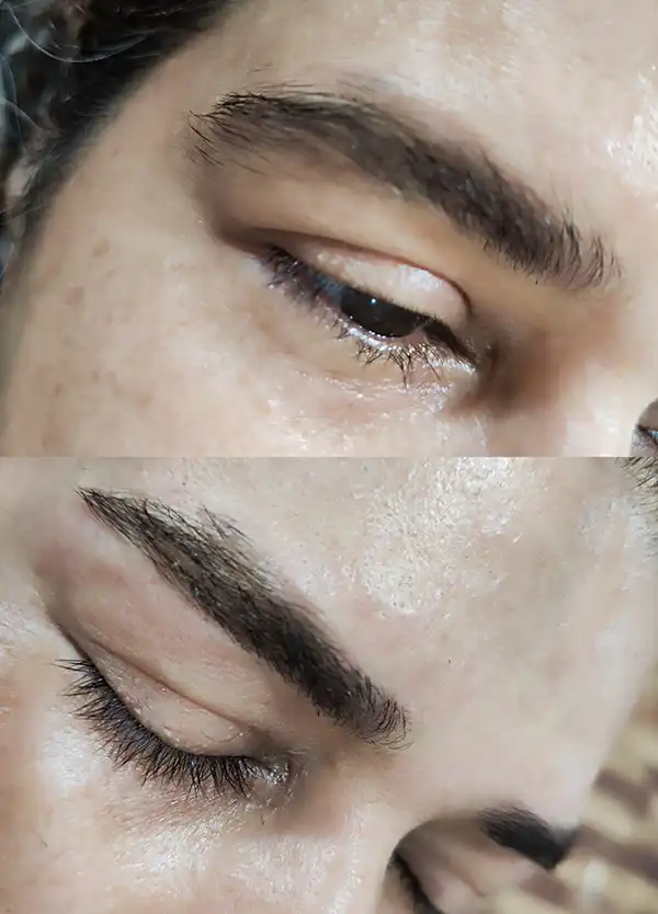 اصلاح و آموزش ابرو - راضیه الهامیان