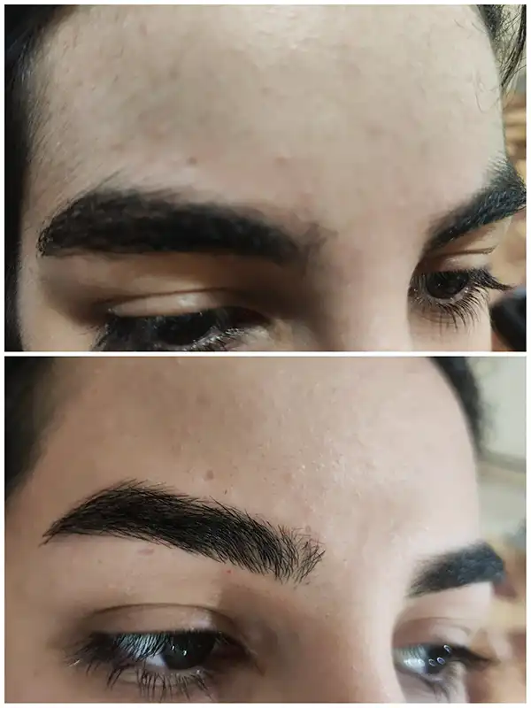 اصلاح و آموزش ابرو - راضیه الهامیان