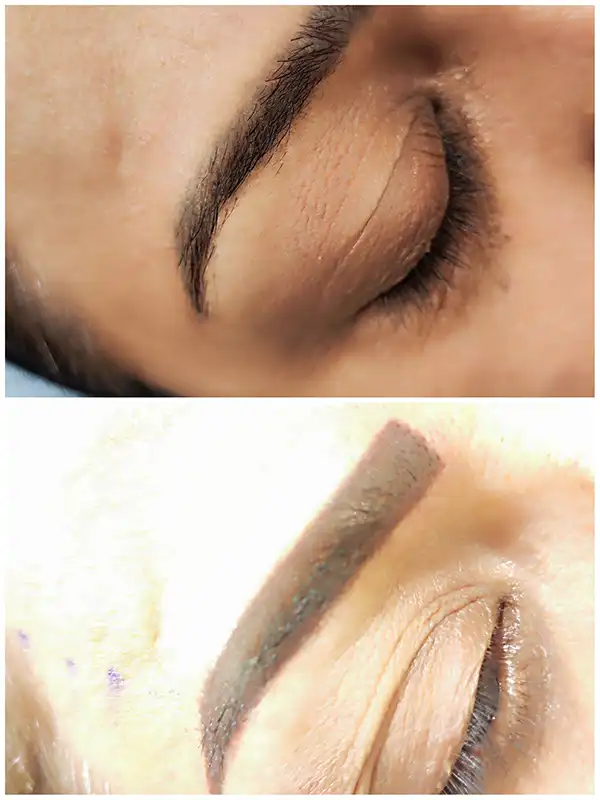 اصلاح و آموزش ابرو - راضیه الهامیان