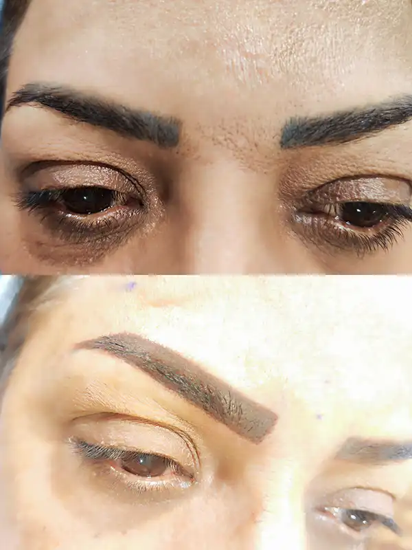 اصلاح و آموزش ابرو - راضیه الهامیان