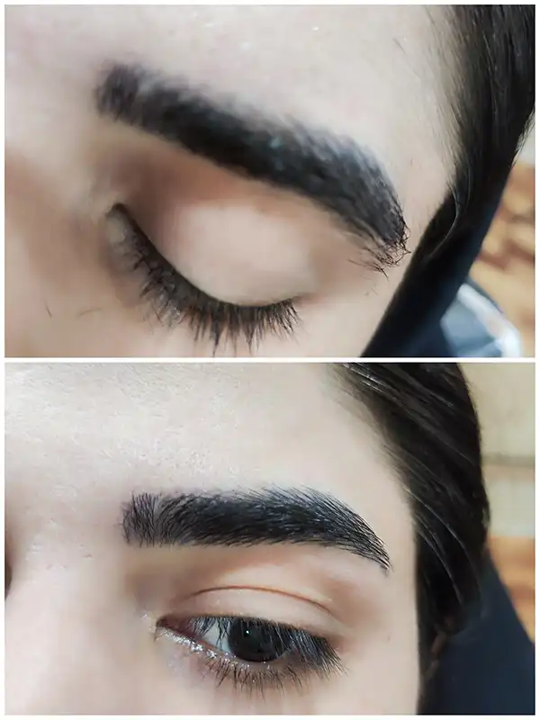 اصلاح و آموزش ابرو - راضیه الهامیان