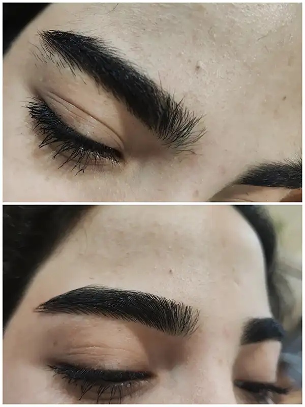 اصلاح و آموزش ابرو - راضیه الهامیان