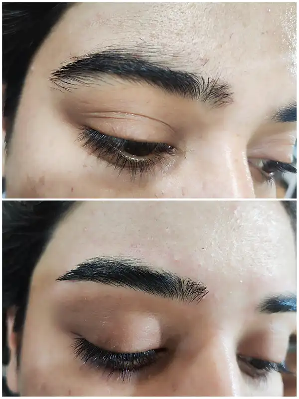 اصلاح و آموزش ابرو - راضیه الهامیان