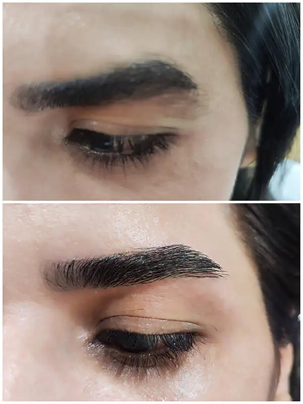 اصلاح و آموزش ابرو - راضیه الهامیان