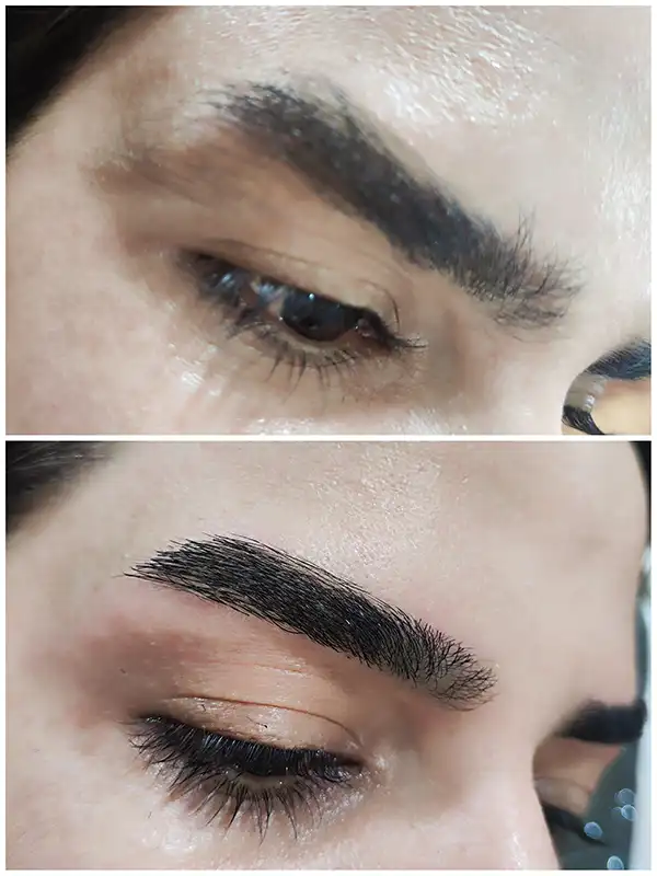 اصلاح و آموزش ابرو - راضیه الهامیان