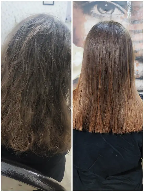 رنگ و لایت - خدمات مو -راضیه الهامیان